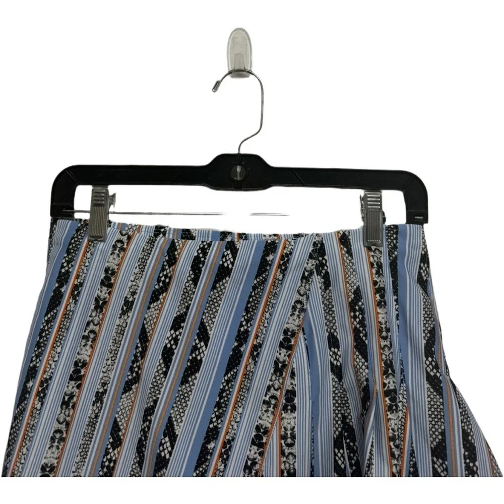Tail Snake Print Blue Orange Pickleball Tennis Skirt Skorts Size Small Athletic